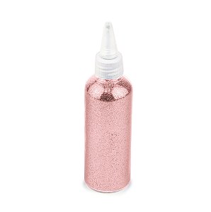 TUBO DE GLITTER C/100G ROSE - UN X 1