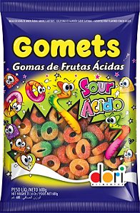 GOMA GOMETS 600G ANEL ACIDO - PC X 1