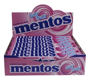 MENTOS 37,5 G TUTTI FRUTTI - CT X 16