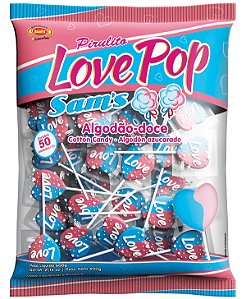 PIR 600G LOVE POP ALGODAO DOCE  - PC X 1