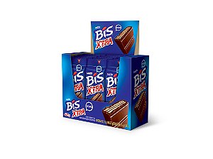 Bis Xtra Oreo Lacta Display com 24 unidades de 45g