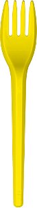 TALHER 20X50 SOMBREMESA GARFO AMARELO - PC X 50