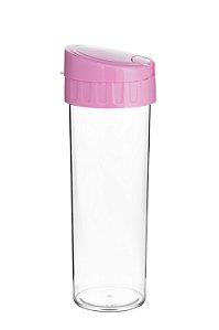 GARRAFA 450ML ECO WATER ROSA BEBE - UN X 1