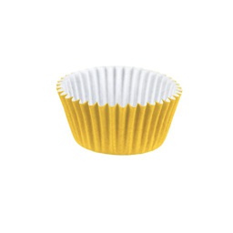 FORMINHA MINI CUPCAKE IMPER C/45 UN AMARELA - PC X 1