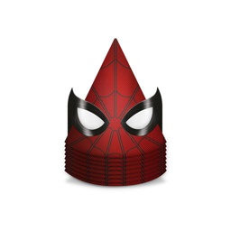 CHAPEU C/8 UND HOMEM ARANHA - PC X 1