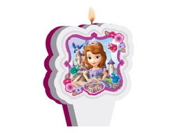 VELA PLANA C/1 UND SOFIA THE FIRST - UN X 1