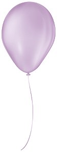 BALAO SR 7 LISO C/50 LILAS BABY - PC X 1