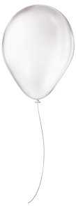 BALAO SR 7 LISO C/50 TRANSPARENTE - PC X 1