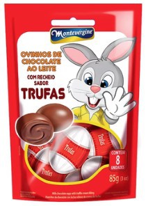 OVINHOS 85 G C/ RECHEIO SABOR TRUFAS - UN X 1