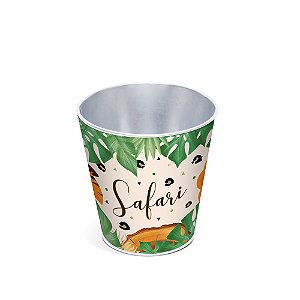 CACHEPOT DE METAL SAFARI 2 C/1 - PC X 1