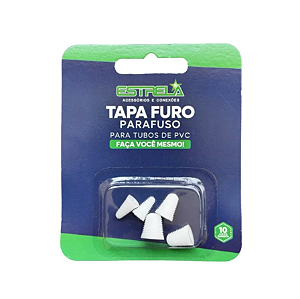 Tapa Furo Parafuso com 5 Peças