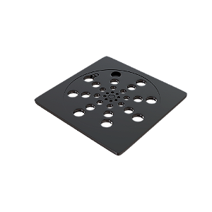 Grelha Fit Rotativa Quadrada Preto