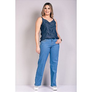 Regata Bogge Jeans Plus Size