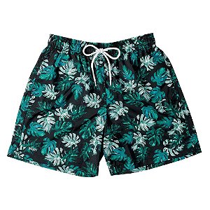Shorts Mash Estampado Folhagem