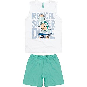 Pijama Malwee Infantil Menino Cavado