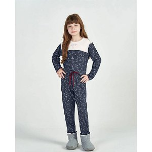 Pijama Cor com Amor Infantil Menina Manga Longa