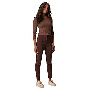 Blusa Malwee Manga Longa em Viscose