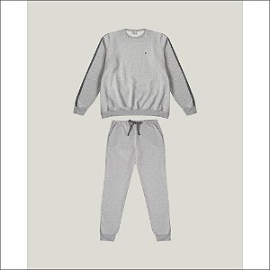 Pijama Malwee Infantil Menina Manga Longa em Moletinho