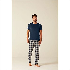 Pijama Malwee Masculino Manga Curta