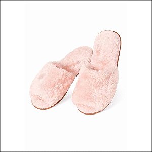 Chinelo Lua Encanta Slide em  Pelinho