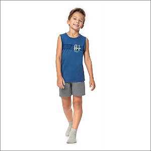 Pijama Malwee Infantil Menino Cavado