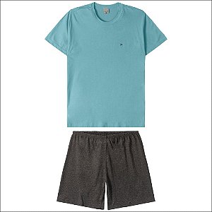 Pijama Malwee Masculino Manga Curta