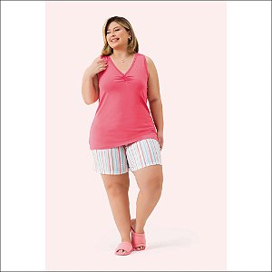 Short Doll Lua Encantada Cavado Plus Size