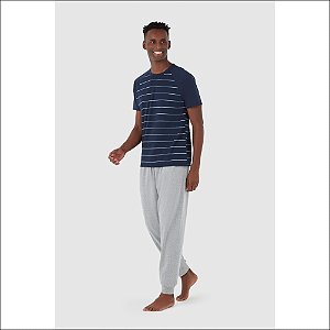 Pijama Malwee Masculino Manga Curta