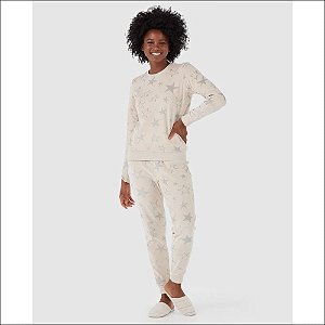 Pijama de veludo de píma de veludo de pelúcia feminina Pijama de flanela de  manga comprida Pijamas Mulheres Pijamas Mujer Loungewear Roupos de roupas