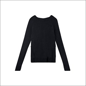 Blusa Malwee Manga Longa em Tricô