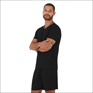 Pijama Malwee Masculino Manga Curta