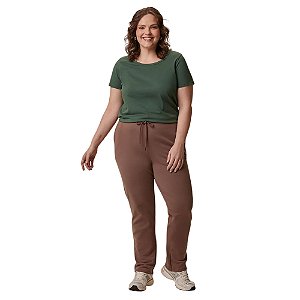 Calça Moletom Malwee Plus Size