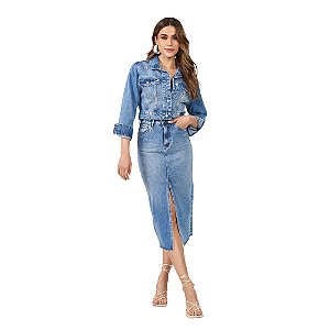 Jaqueta Jeans Doce Trama