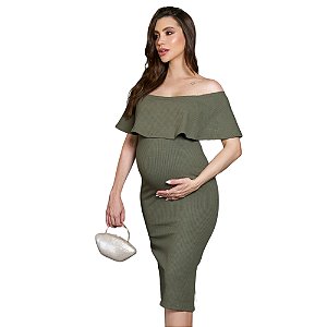 Vestido A Gestante Curto