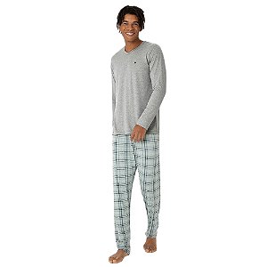 Pijama Malwee Manga Longa Masculino