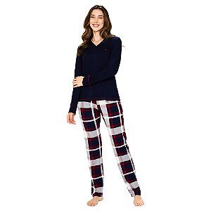 Pijama Podiun Manga Longa