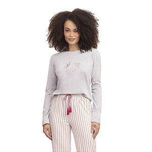Pijama Lua Encantada Manga Longa