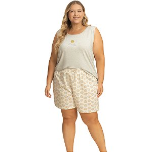 Bermudoll Lua Encantada Cavado Plus Size