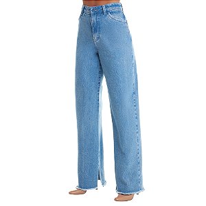 Calça Gatos e Atos Jeans Pantalona