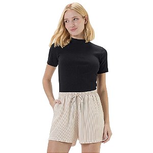 Blusa Cor Com Amor Gola Alta
