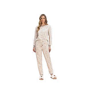 Pijama Lua Encantada Manga Longa