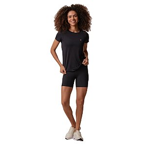 Blusa Malwee Manga Curta DryFit