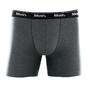 Cueca Boxer Mash Cotton Lisa Plus Size