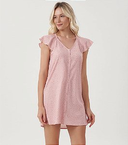 Camisola Cor com Amor  Manga Curta com Abertura