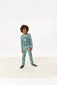 Pijama Malwee Infantil Menino Manga Longa