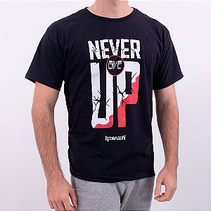 Camiseta Redragon Never Give Up