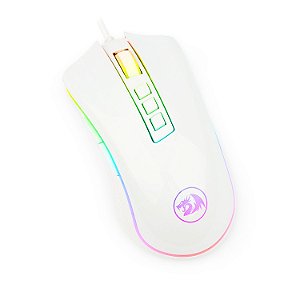 Mouse Gamer Redragon King Cobra 2 Lunar White RGB M711W-FPS