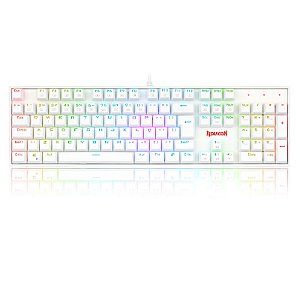 TECLADO REDRAGON BRANCOALA PRETO RGB B502 - Redragon Store