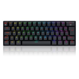 TECLADO MECANICO GAMER DRACONIC PRO RGB PRETO