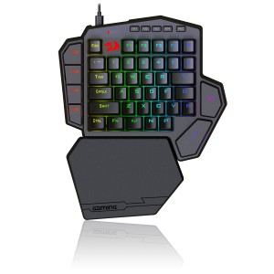 TECLADO MECÂNICO GAMER ASHE RGB PRETO - Redragon Store